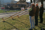 Musizieren an der Kirche