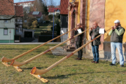 Musizieren an der Kirche