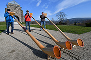 Musizieren an der Kirche