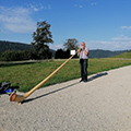 Musizieren am Denkmal