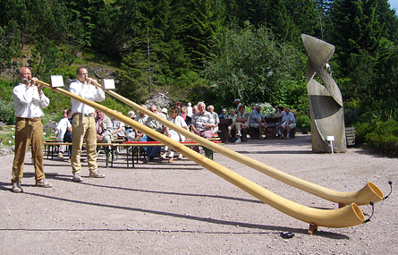 Auftritt im Rennsteiggarten Oberhof